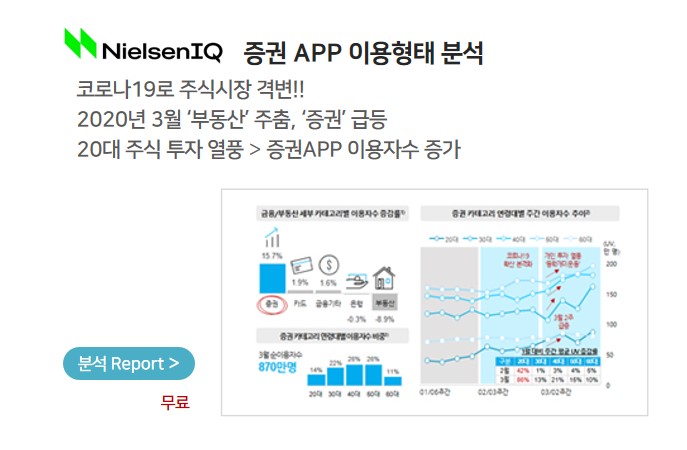 [닐슨코리아] 증권 APP 이용행태 분석