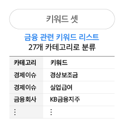 (활용:인사이트발굴) 키워드 셋