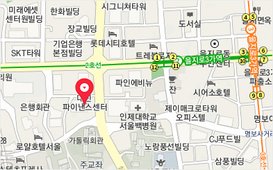 을지로 3가역 12번 출구 대신파이낸스빌딩 WeWork 8층 113호
